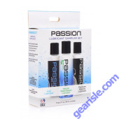 Passion Lubricant 3 Piece Sampler Set